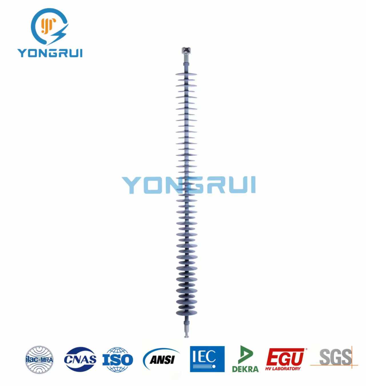 110KV yüksek gerilim kompozit güç şebekesi izolatörü