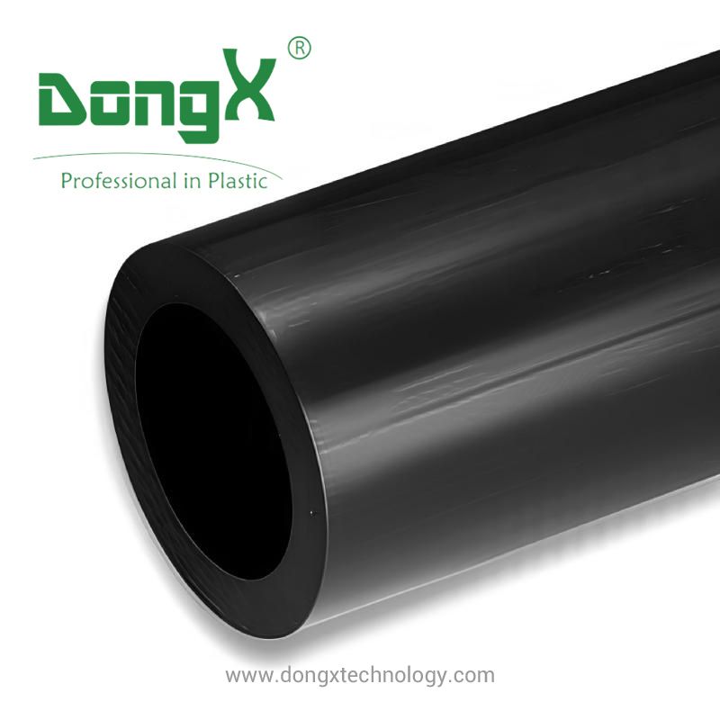 Delrin Black POM Round Tubes- Custom POM Tubes of any size