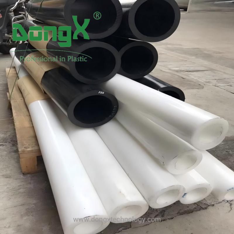 Delrin Black POM Round Tubes- Custom POM Tubes of any size