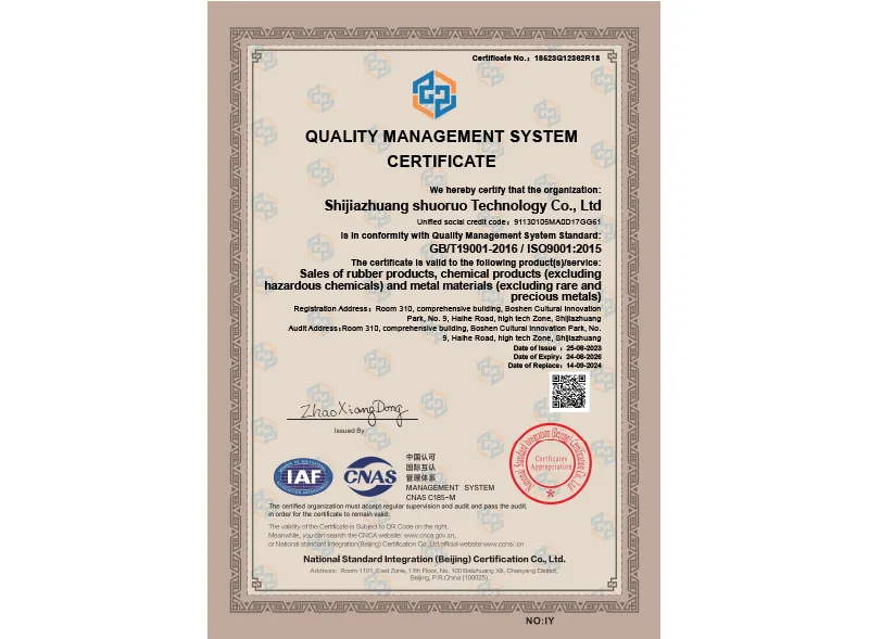 Shijiazhuang Shuo Ruo Technology Co., Ltd.