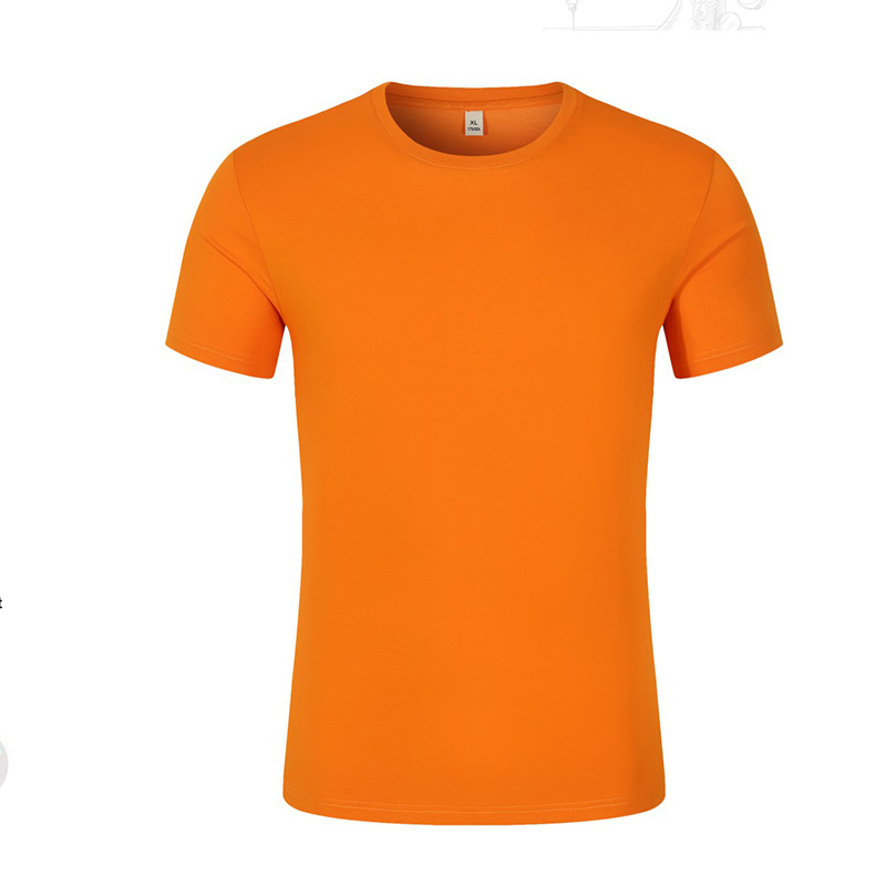 Camisetas de cuello redondo ecológico de hombres y mujeres