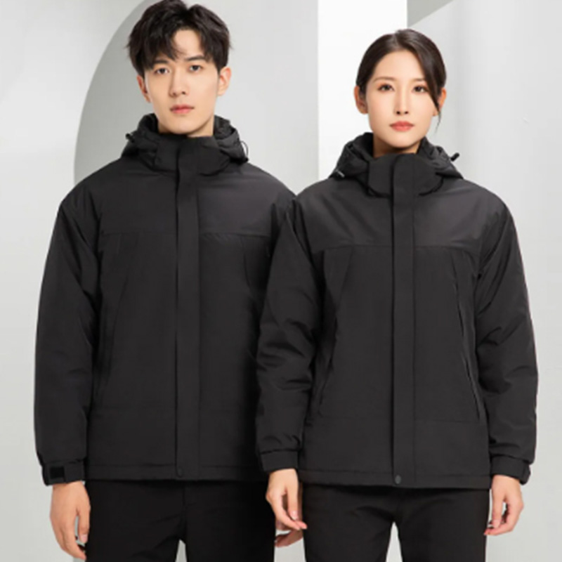 Veste en une seule pièce de couleur unie