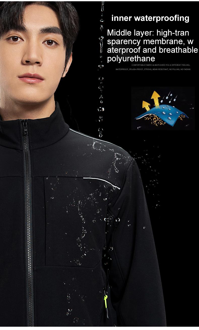 Nueva tapa de chaqueta de concha suave