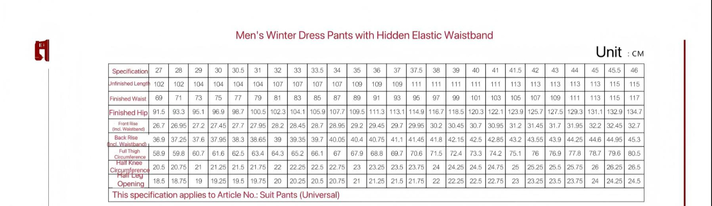 Trajes de rayas masculinos y femeninos