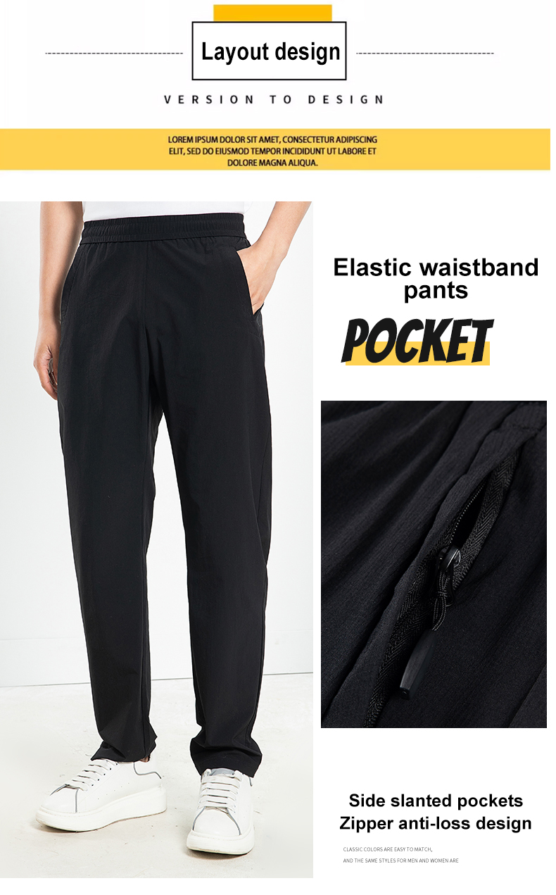 Pantalones deportivos casuales unisex