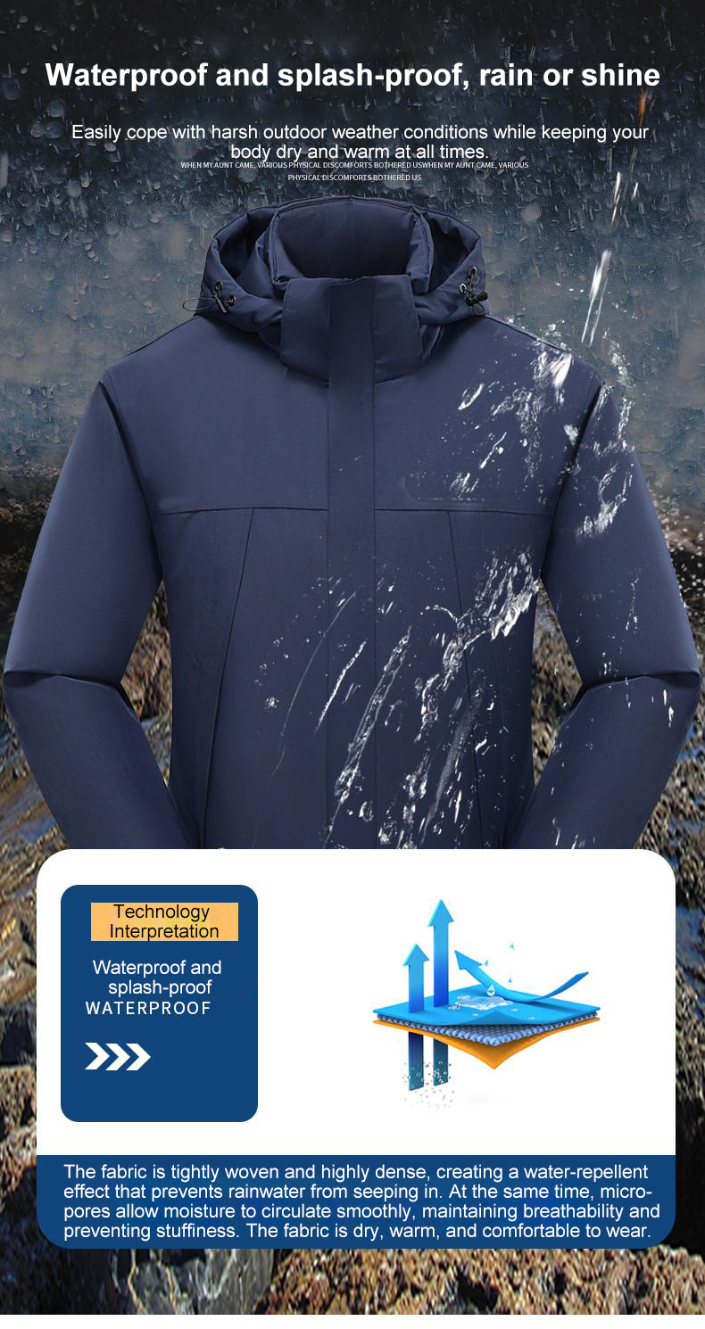 Veste en une seule pièce couleur