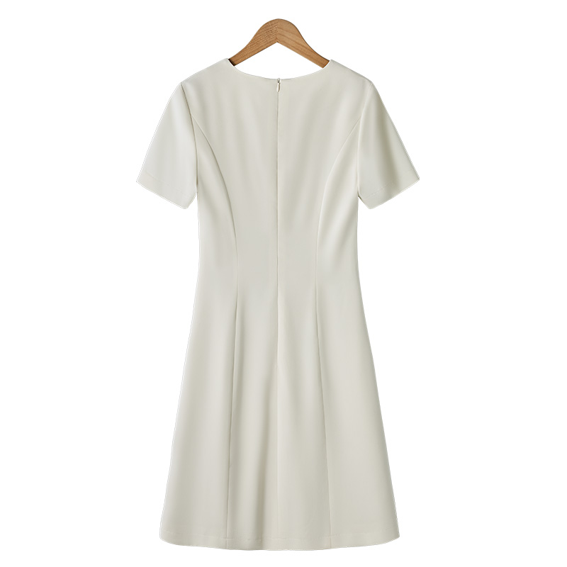 Vestido profesional ejecutivo de servicio al cliente