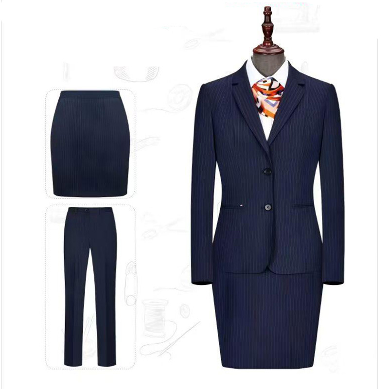 Trajes de rayas masculinos y femeninos