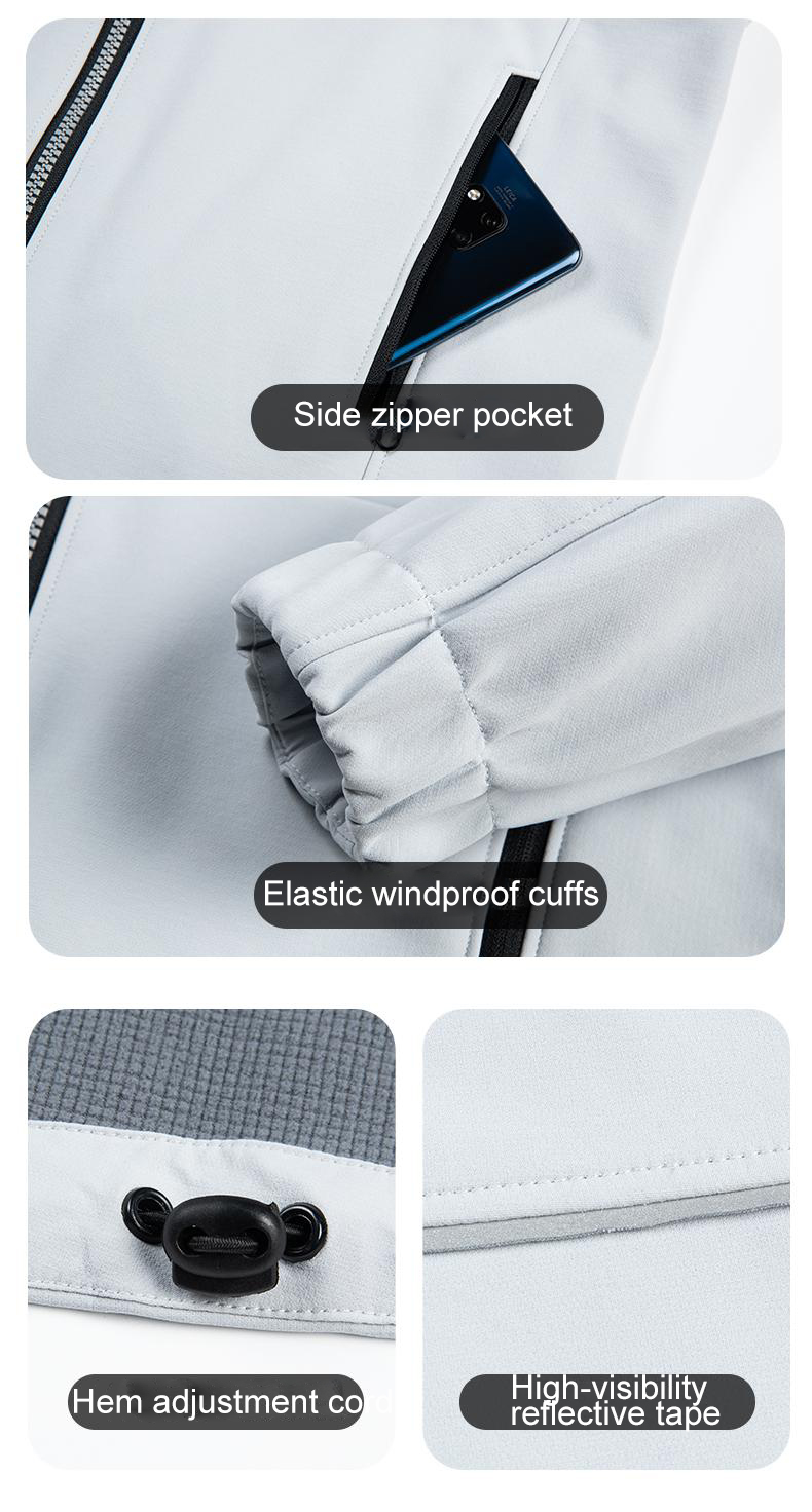 Nueva tapa de chaqueta de concha suave