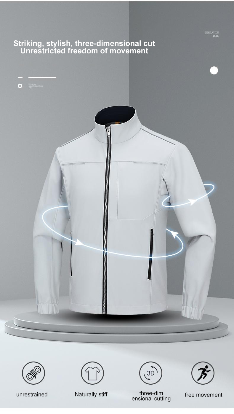 Nueva tapa de chaqueta de concha suave