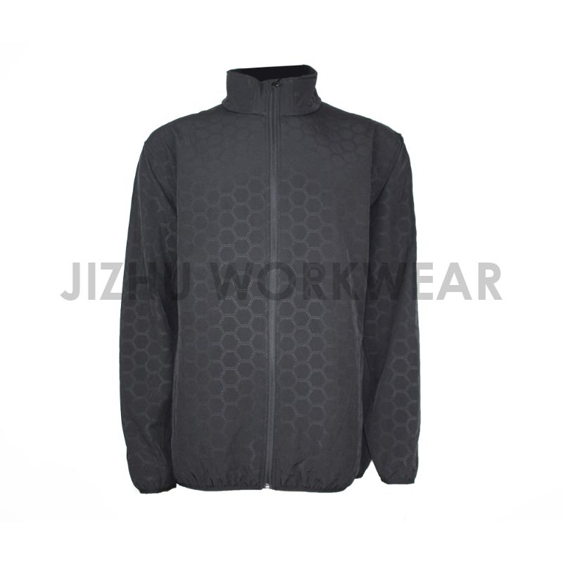 Schwarze Thermo-Softshelljacke