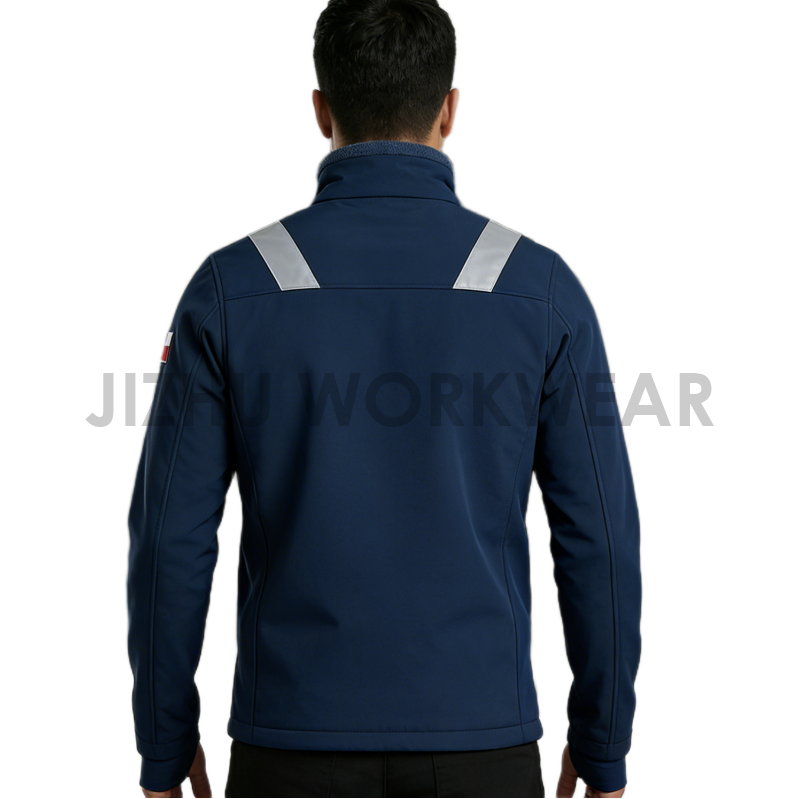 Men's Hybrid Softshell & Quilted PA Coated Work Jacke