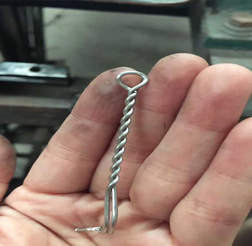 Bridas De Barra De Refuerzo De Doble Bucle, Calibre 16, Alambre Con Barra De Refuerzo De 6 Pulgadas 1000