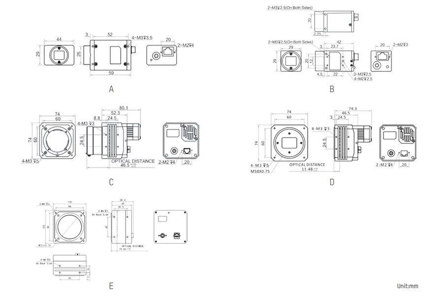 CH Series Area Scan Camera