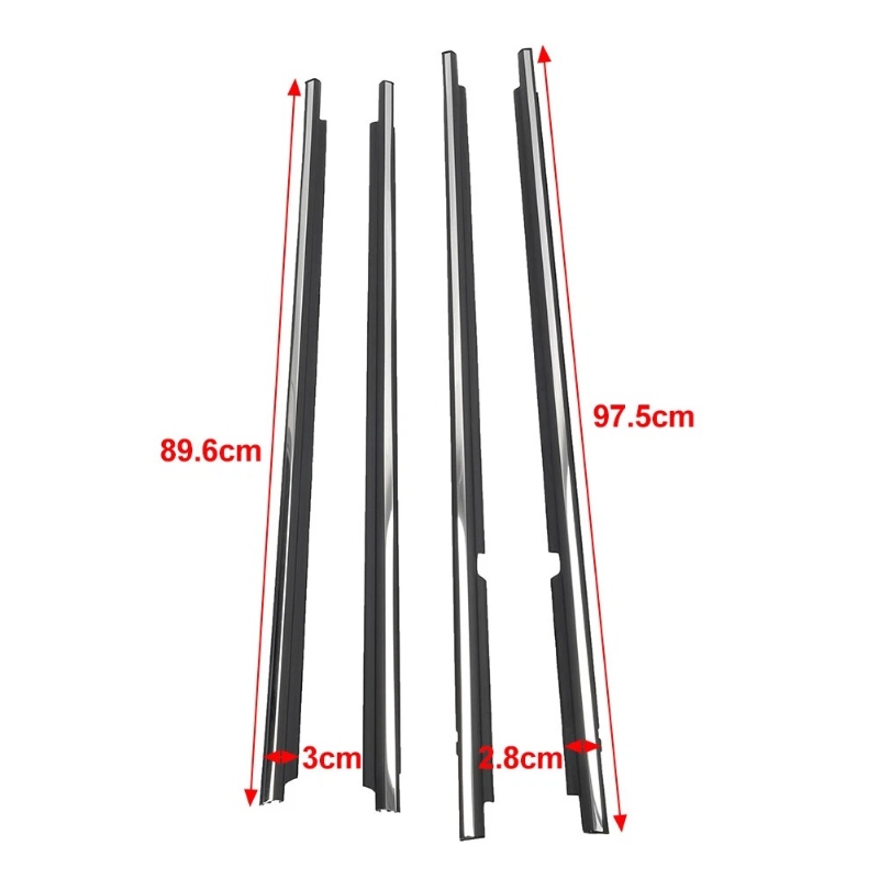 Car Window Weather Strip For Toyota Corolla 2003-2007