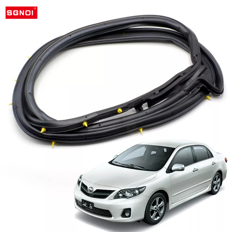 Car Door Rubber Seal Strip for Toyota Corolla 2003-2008