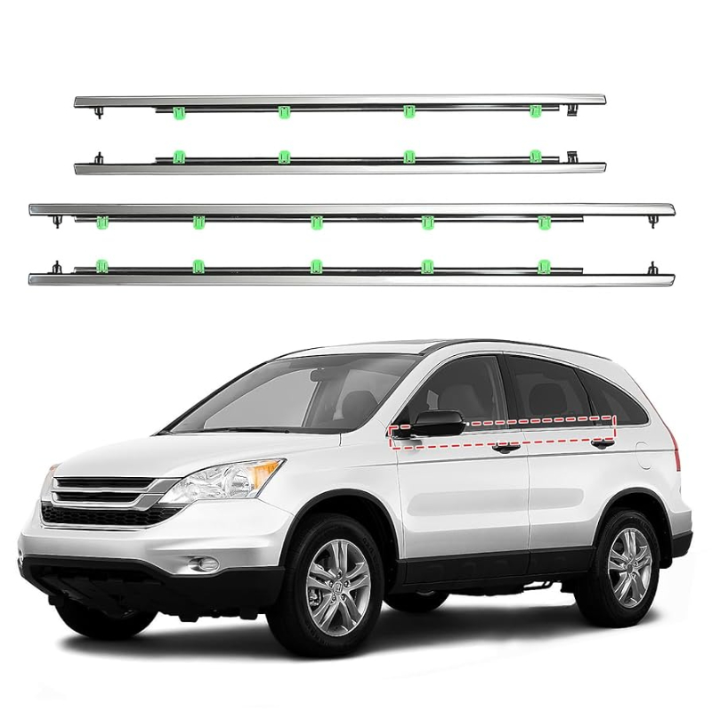 Chrome Weatherstrips for Honda CRV 2007-2011