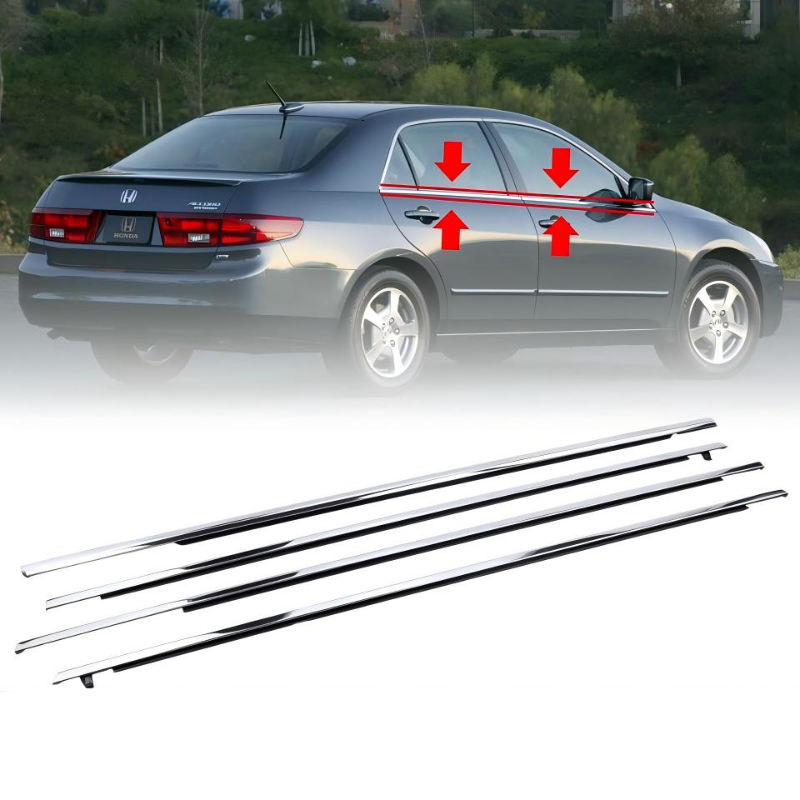 혼다 어코드 2008-2013 용 웨더 스트립 도어 벨트