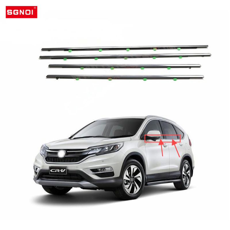 Chrome Weatherstrips for Honda CRV 2007-2011