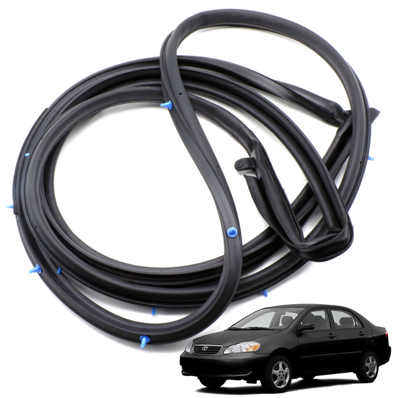 Car Door Rubber Seal Strip for Toyota Corolla 2003-2008