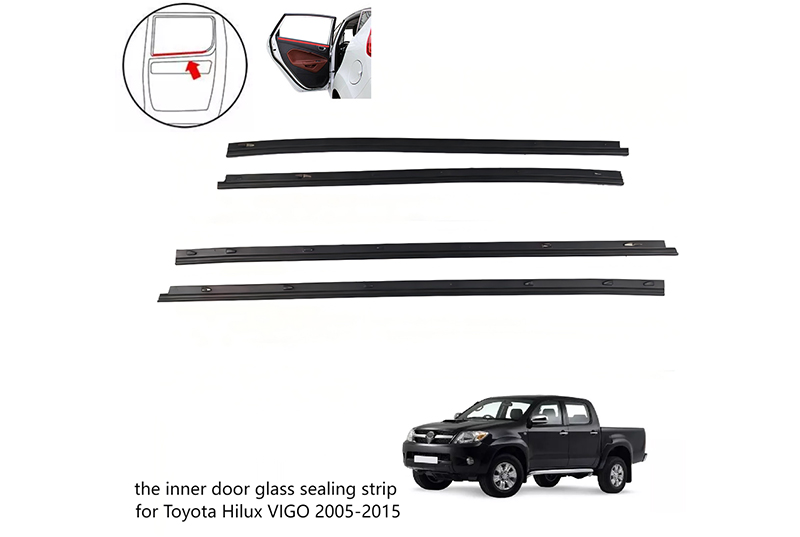 Car Inner Door Window Weatherstrip for Hilux VIGO 2005-2015
