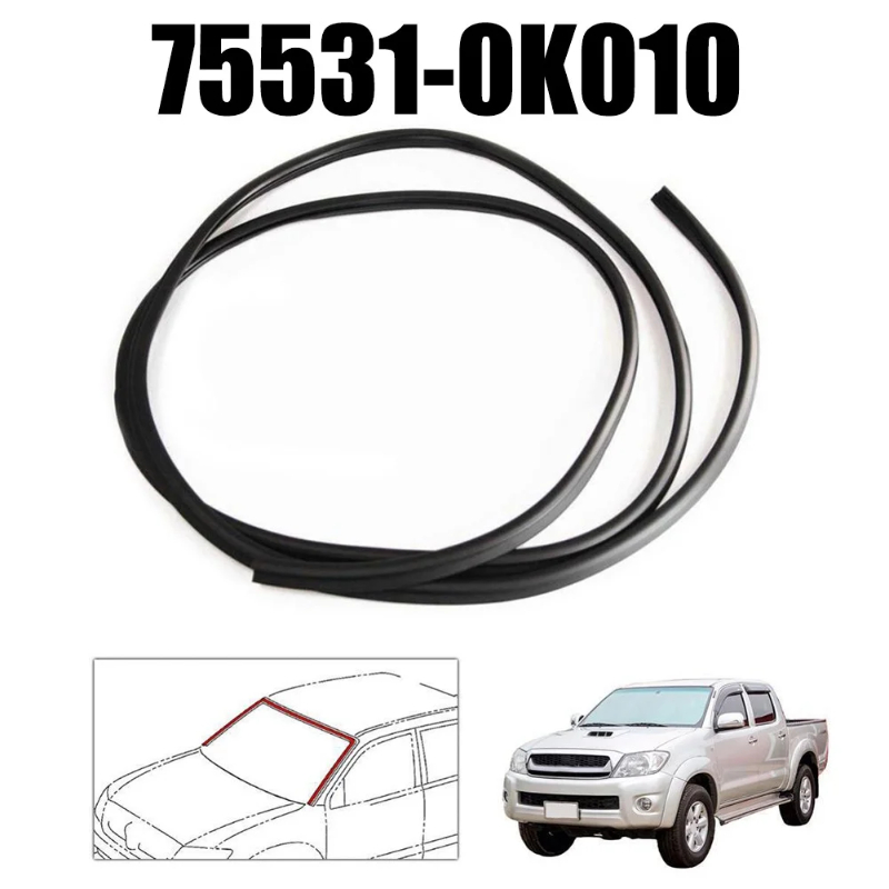 Windshield Seal 75531-0k010 for Toyota Hilux Vigo 2005-2015