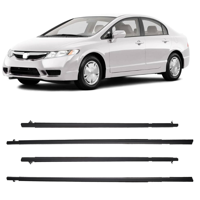 Window Rubber Seal Strips for Honda Civic 2006-2011