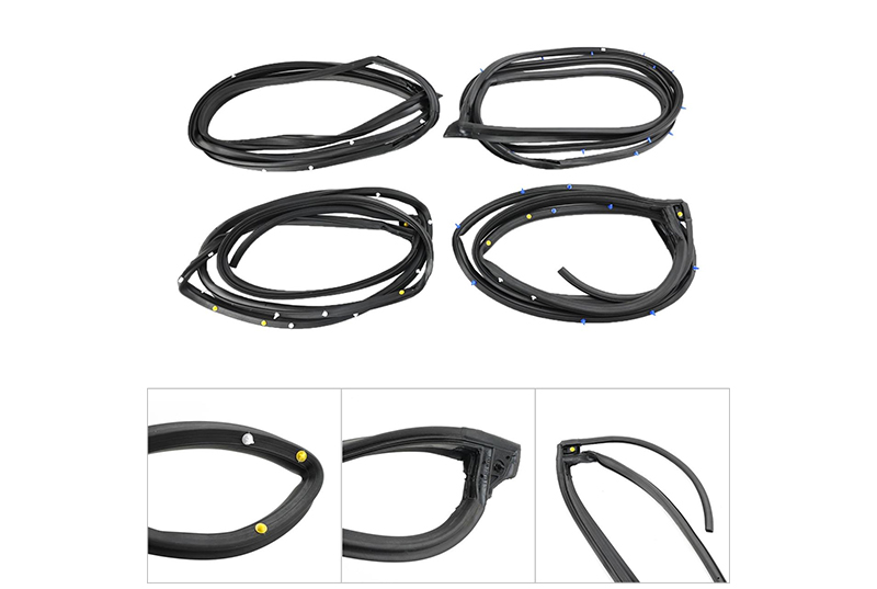Door Weatherstrip Rubber Seal For Honda Civic 06-11