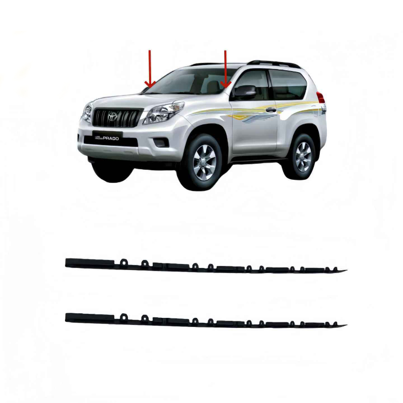 Front windshield weatherstrip for Toyota Prado 2010-2016