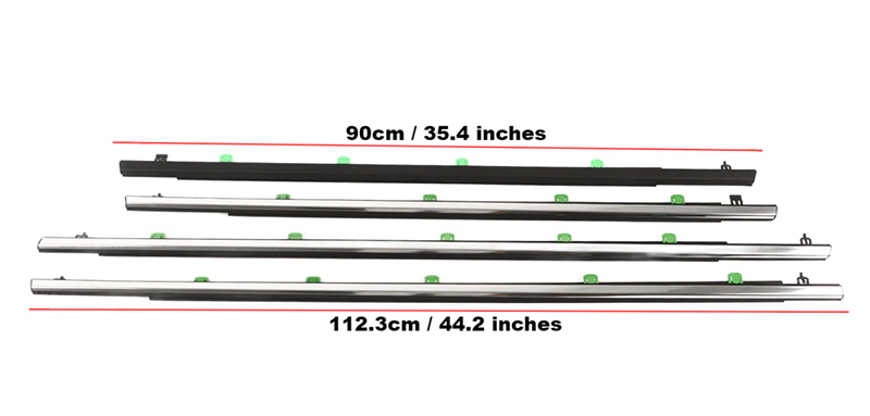 Chrome Weatherstrips for Honda CRV 2007-2011