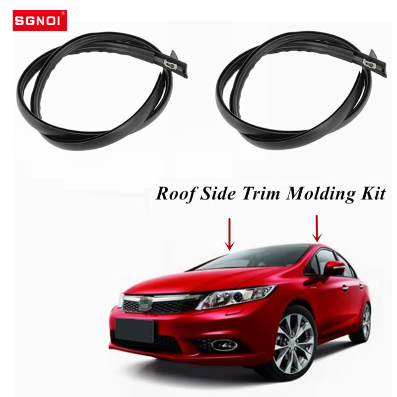 Roof Drip Moulding for Honda Civic 2012-2015