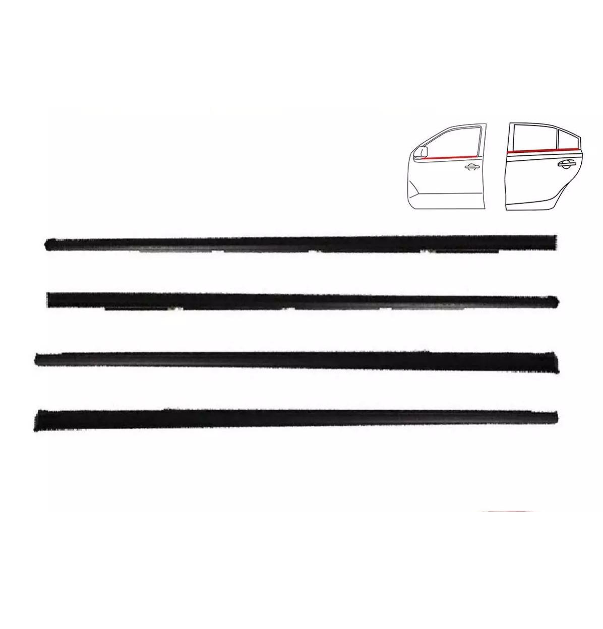 Car Window Weather Strip For Honda Civic 1992-1995