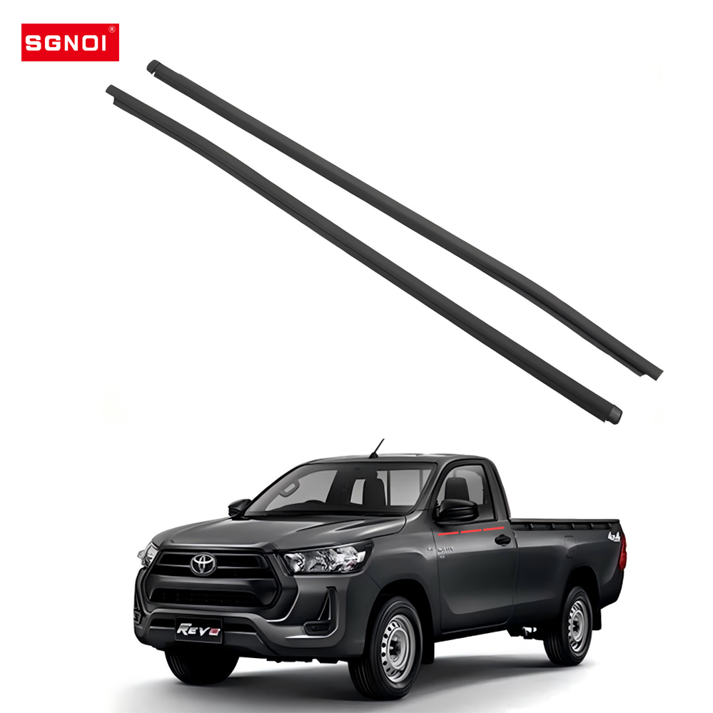 Outer door belt line weatherstrip for Hilux Revo 2D 15-23