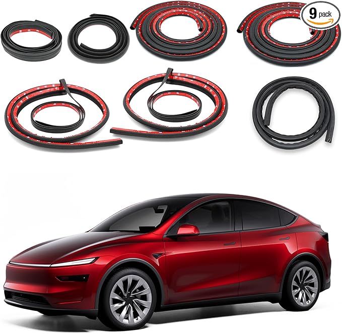 Soundproof Sealling Strips Compatible with Tesla Model Y