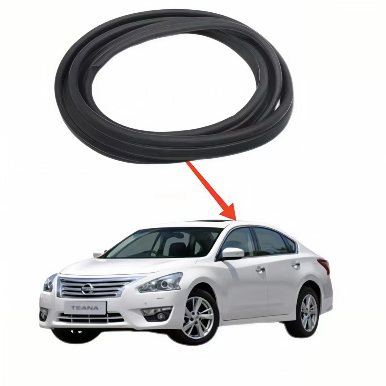 Trunk Lid Seal for Nissan TEANA L33 OE84830-3TS0A