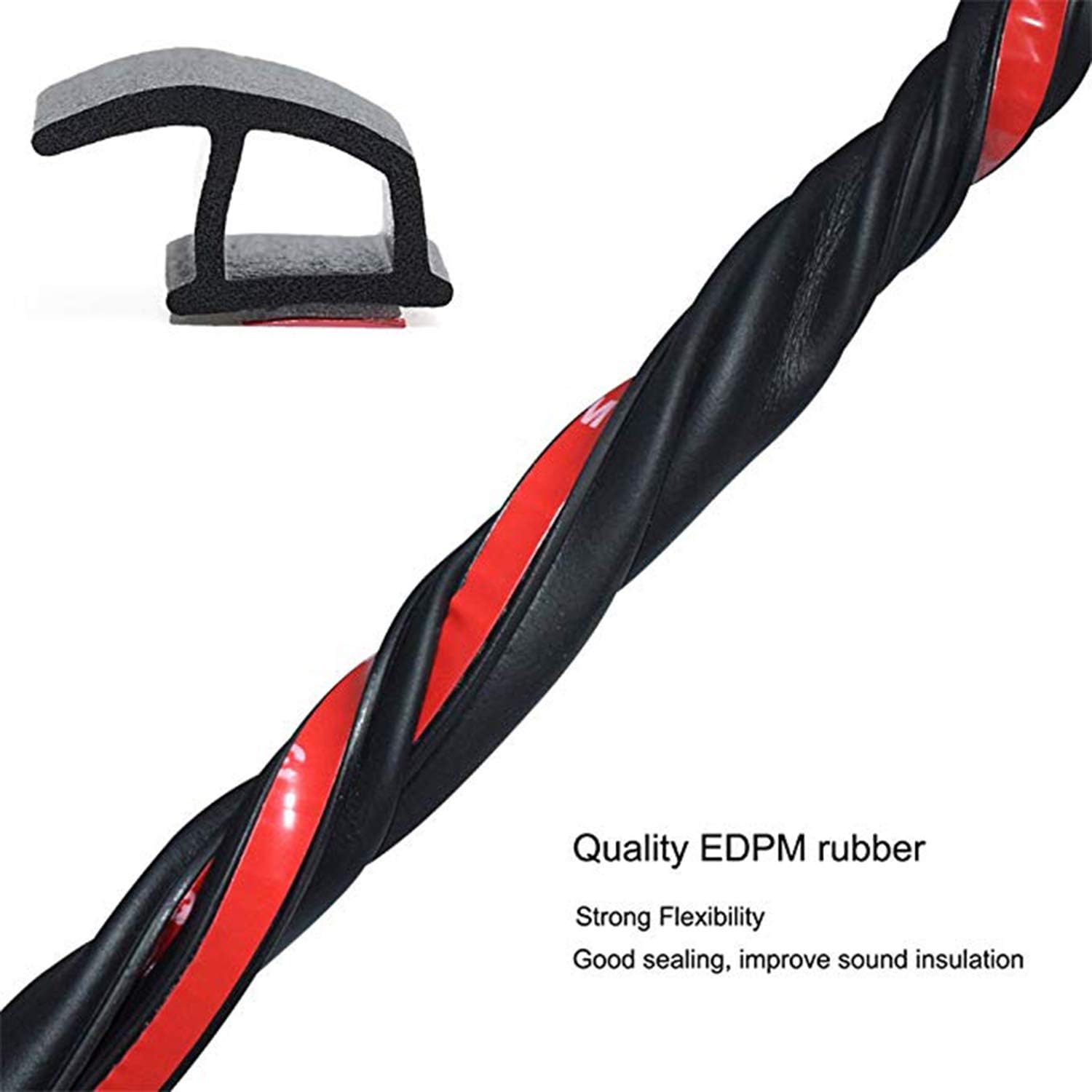 P-Type автокөлікке арналған резеңке тығыздағыш жолағы