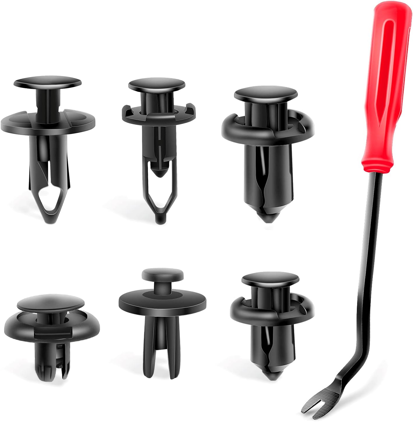 Car Retainer Clips Fastener Expansion Screws Replacement Kit