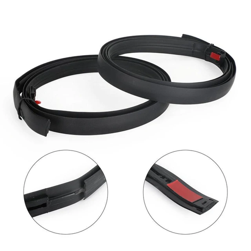 Black Roof Top Trim Molding for Hilux Vigo 2004-2015 4Door