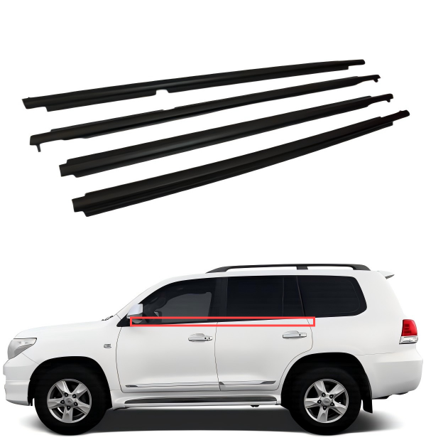 Car window Weatherstrip For 2007-2016 Toyota LandCruiser LC200