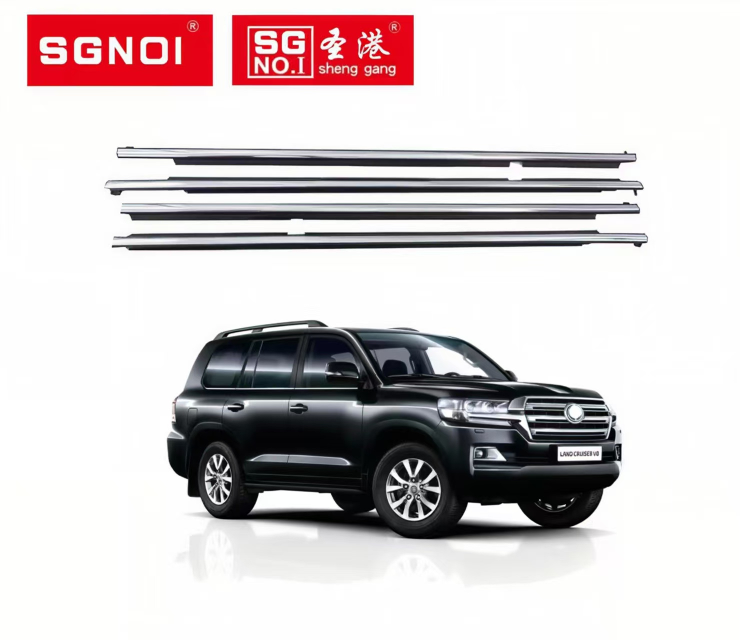 Uszczelka szyby samochodowej na lata 2007-2016 Toyota LandCruiser LC200