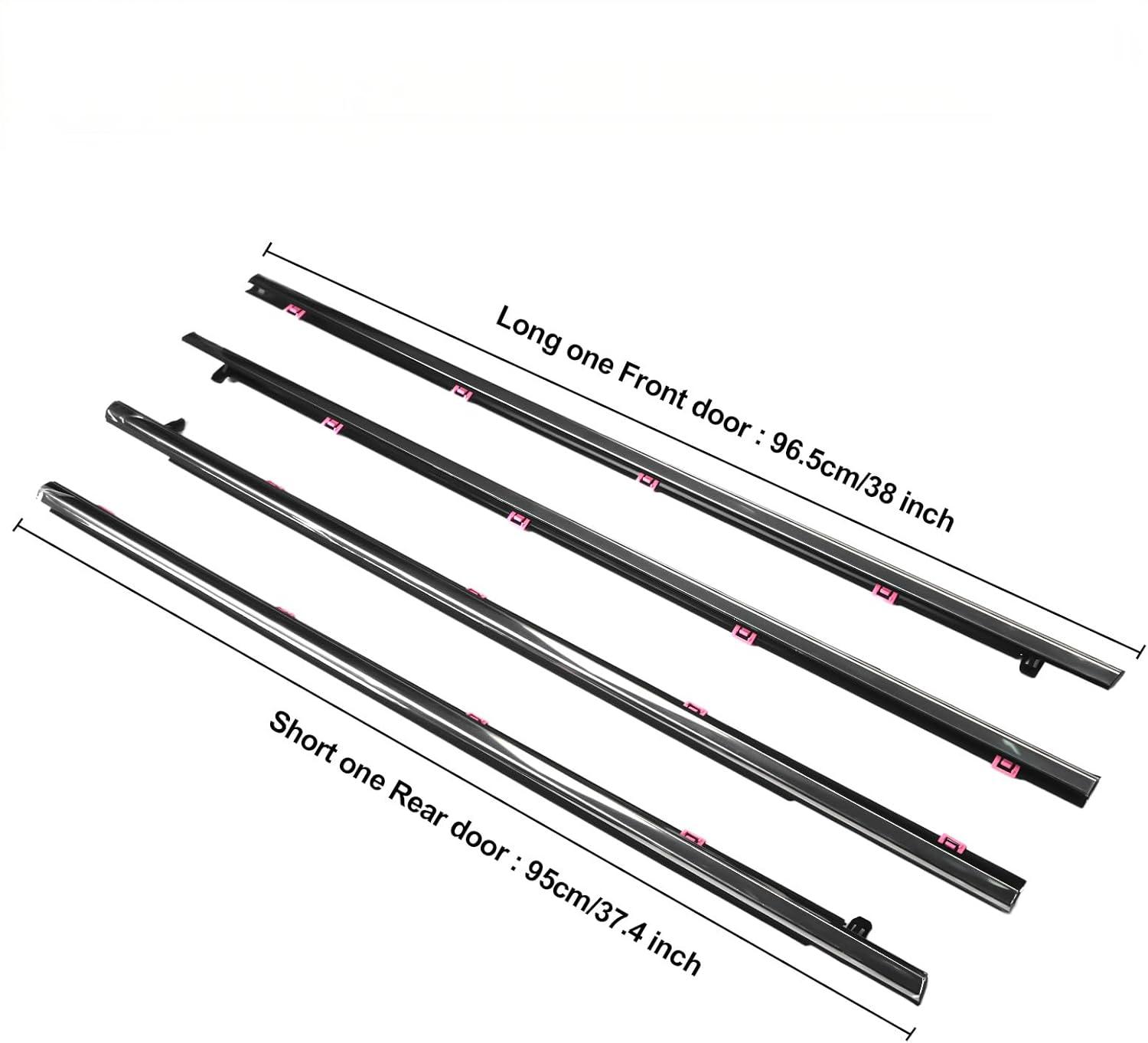 Window Weatherstrip Kit for Honda Accoed 2014-2018