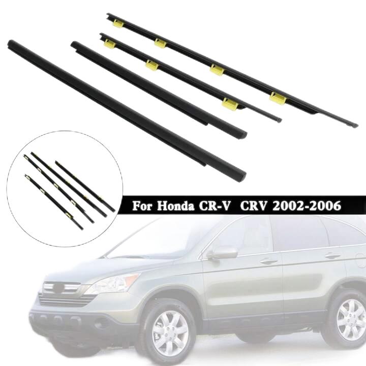 Outside Window Weatherstrip Trim for Honda CRV 2002-2006