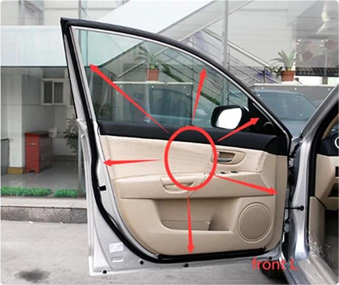 Door sealing strip outer for Honda Accord 1994-1997