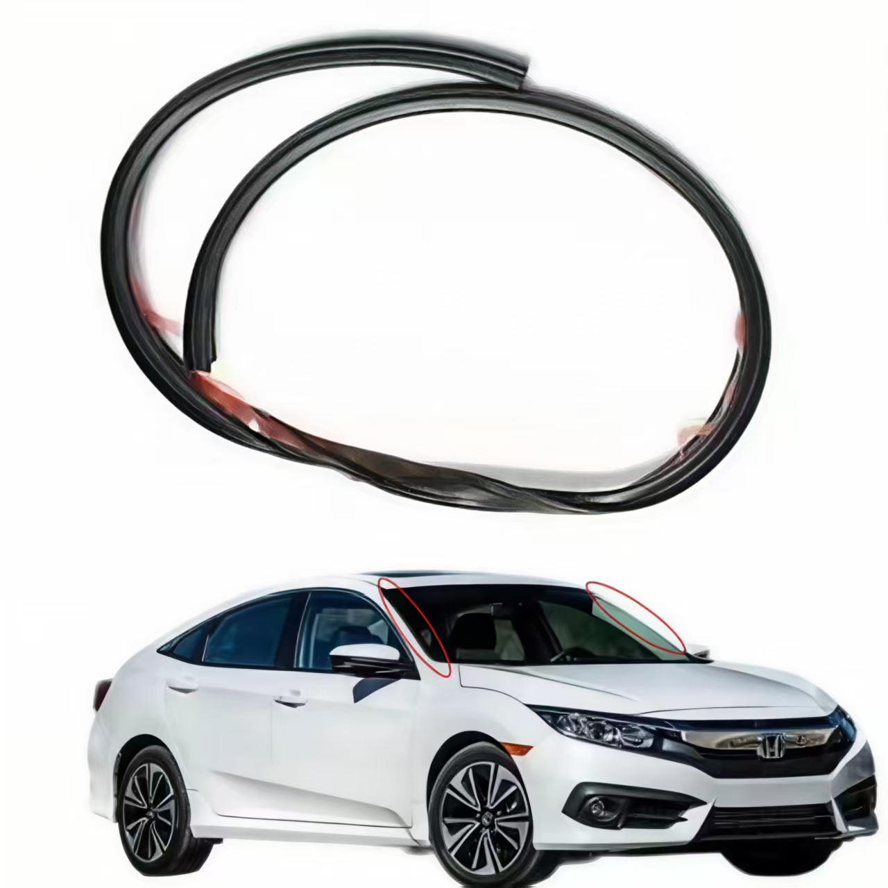 Алдыңғы әйнек Honda Civic 2016-2021 үшін ауа райы