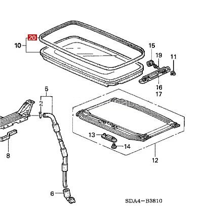ឡៅហ្គូហ្វ័រជ័រកៅស៊ូសម្រាប់ម៉ូតូហុងដាស៊ីអរអេសអេសឆ្នាំ 2003-2013