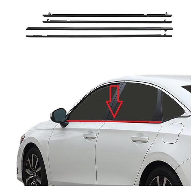 Window Weatherstrip Kit for Honda Civic FE1 2022