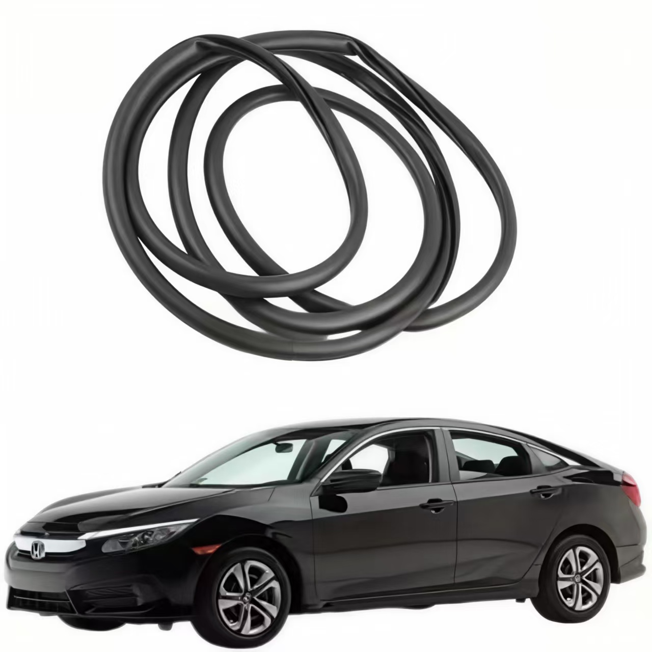 Sunroof Sealing Rubber for Honda Civic 2016-2021