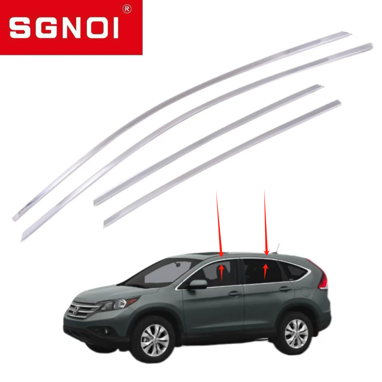 Car Window Trim Strips for Honda CRV 2012-2016