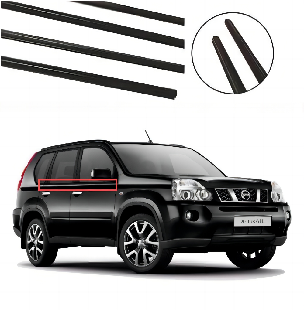 닛산 엑스 트레일 2001-2005 용 윈도우 씰 도어 벨트 몰딩