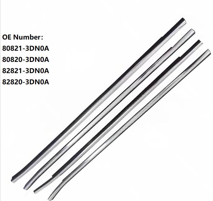 닛산 티이다 2011-2021 용 윈도우 웨더 스트립 키트